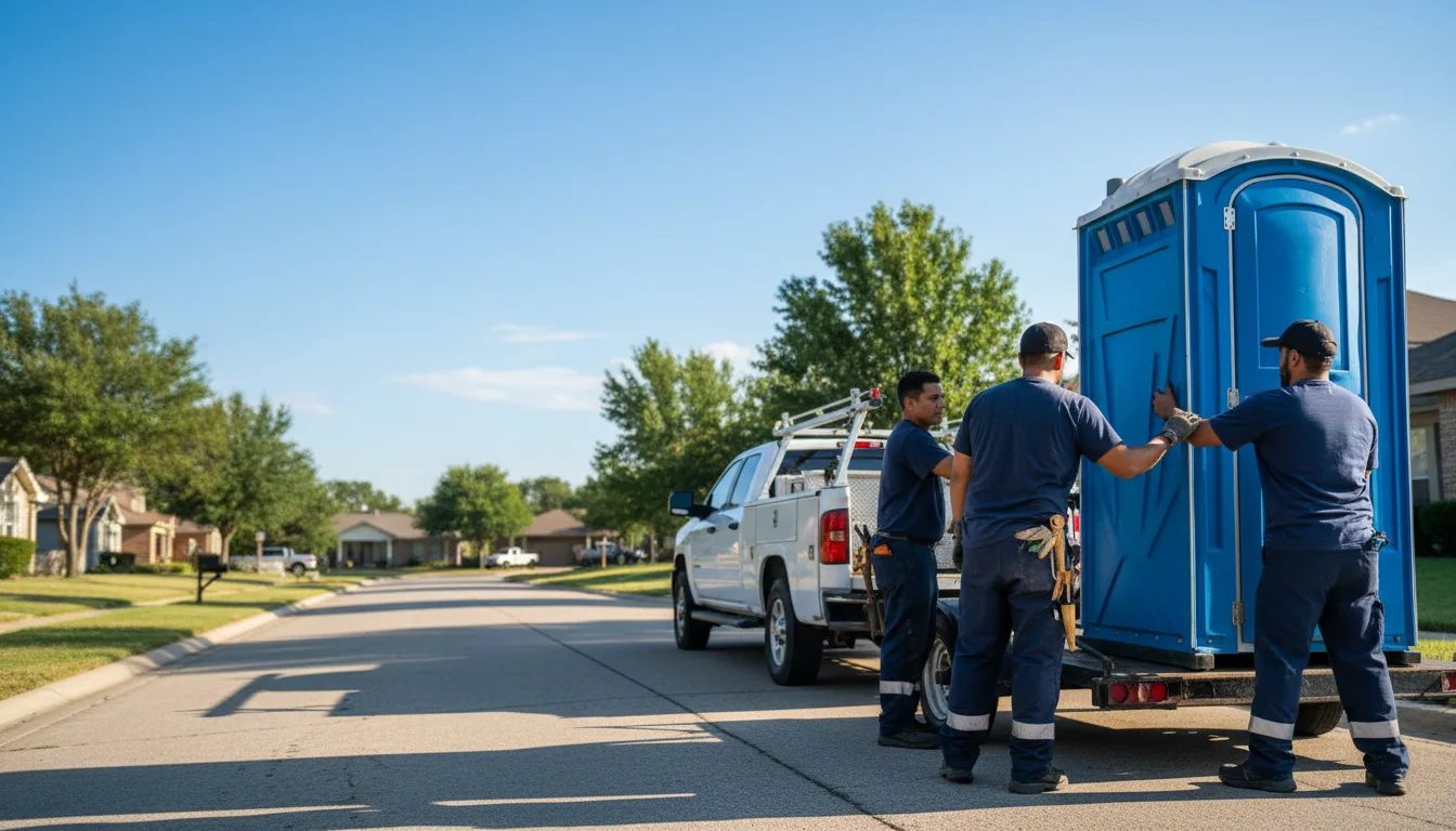 Portable Toilet Rental in Salina, KS near me